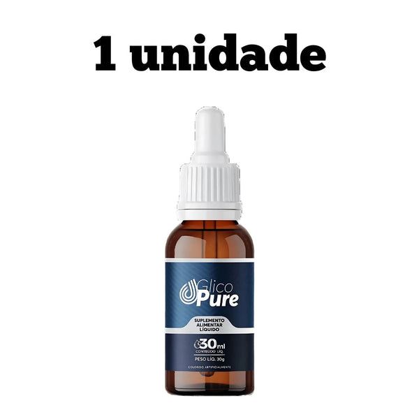 Glico Pure Original 30ml - Equilíbrio da Glicose - Promoção Exclusiva + Frete Grátis