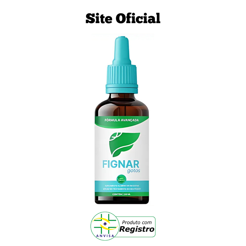 Fignar Gotas Original 30ml - O Aliado Para Recuperar Seu Fígado! - Promoção Exclusiva + Frete Grátis