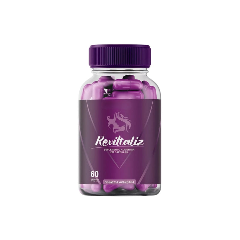 Revittaliz Original 60cp - Cabelos Saudáveis e Sem Queda - Promoção Exclusiva + Frete Grátis