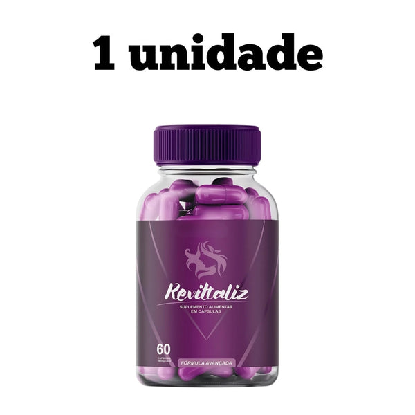 Revittaliz Original 60cp - Cabelos Saudáveis e Sem Queda - Promoção Exclusiva + Frete Grátis