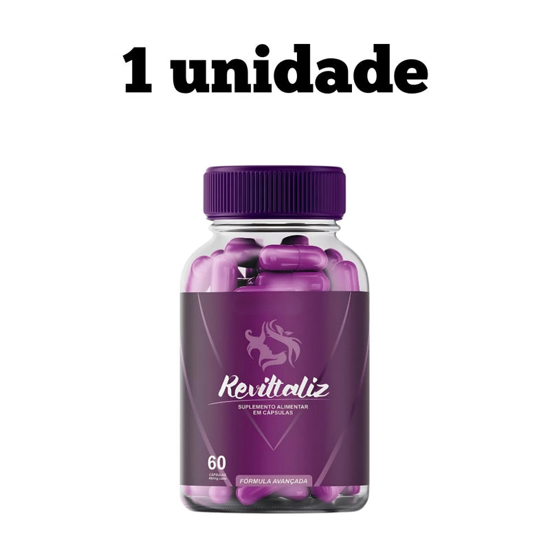 Revittaliz Original 60cp - Cabelos Saudáveis e Sem Queda - Promoção Exclusiva + Frete Grátis