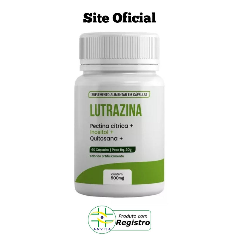 Lutrazina Original 60cp - Controle Sua Glicose! - Promoção Exclusiva + Frete Grátis