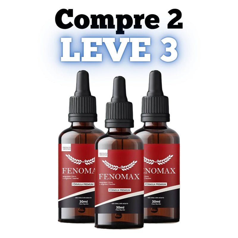 Fenomax Original 30ml - Sua Libido em seu Melhor - Promoção Exclusiva + Frete Grátis