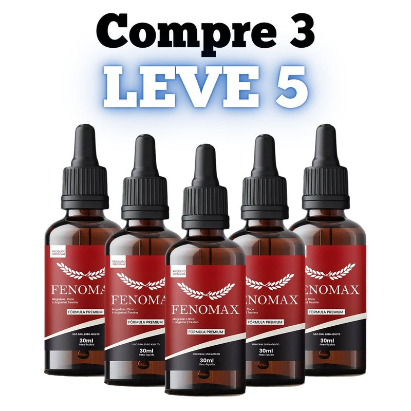 Fenomax Original 30ml - Sua Libido em seu Melhor - Promoção Exclusiva + Frete Grátis