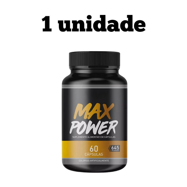 Max Power Original 60cp - Eleve sua Saúde e Bem-Estar - Promoção Exclusiva + Frete Grátis