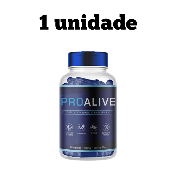 Proalive Original 60cp - A Solução Para Sua Próstata - Promoção Exclusiva + Frete Grátis