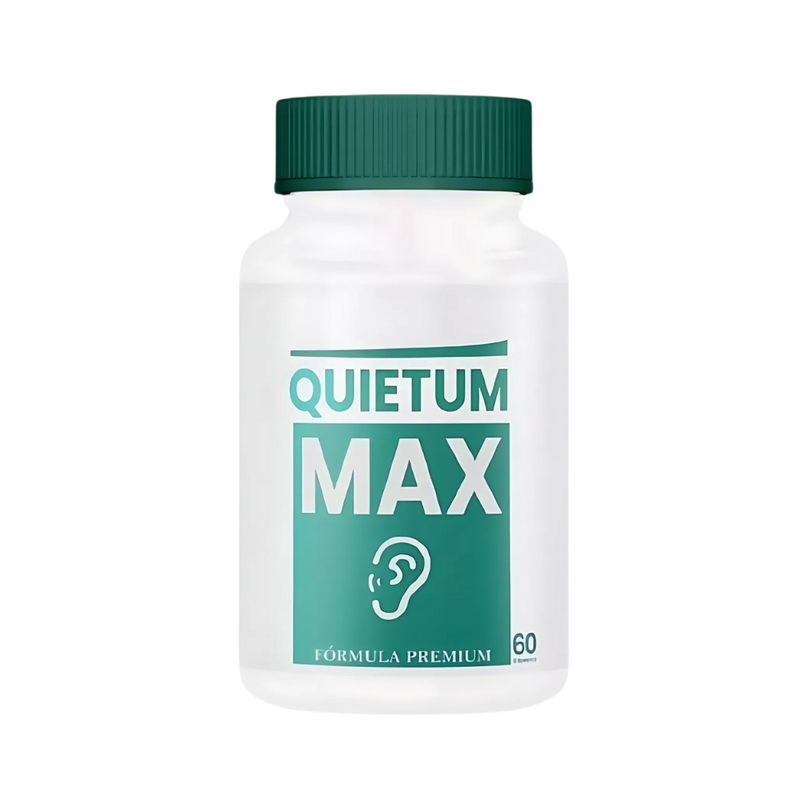 Quietum Max Original 60cp - Volte a Ouvir Com Clareza - Promoção Exclusiva + Frete Grátis