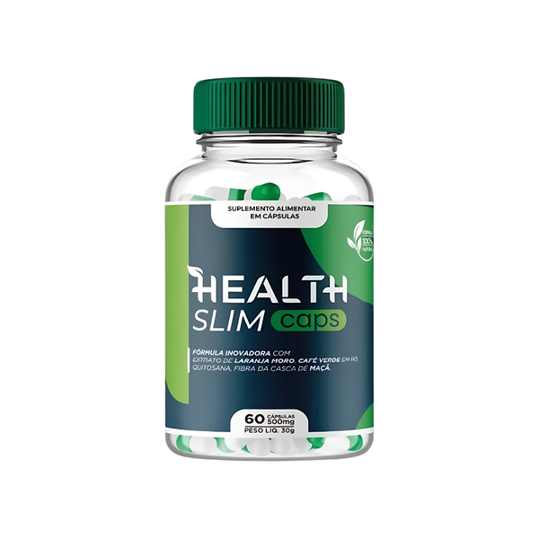 Health Slim Caps 60cp - A Solução Para Gordura Localizada - Promoção Exclusiva + Frete Grátis