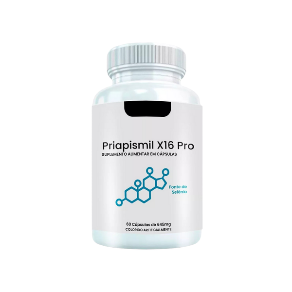 Priapismil X16 Pro Original 60cp - Intensifique Seus Momentos Íntimos! - Promoção Oficial com Frete Grátis