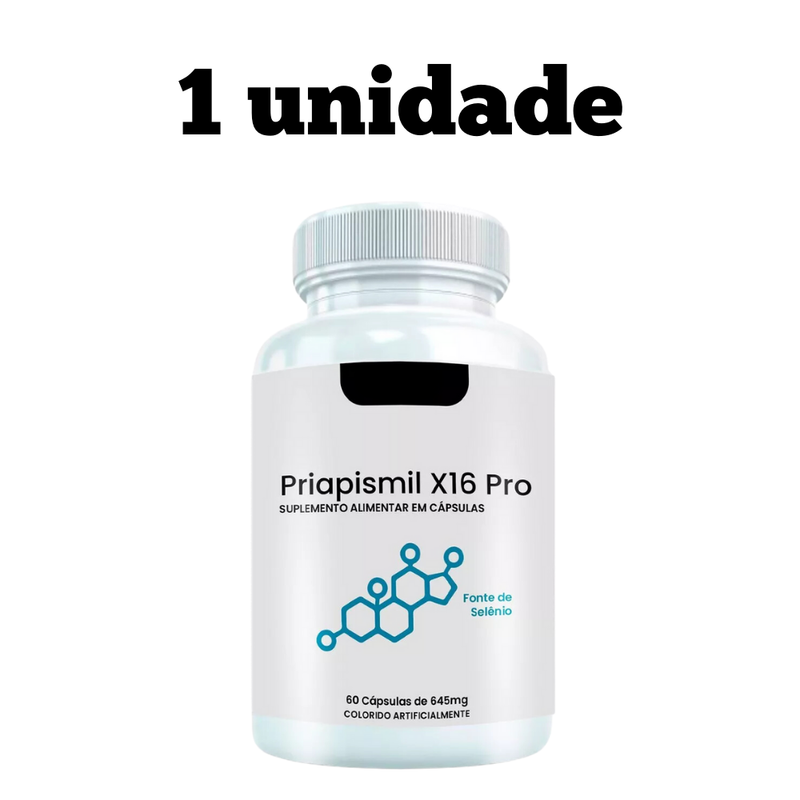 Priapismil X16 Pro Original 60cp - Intensifique Seus Momentos Íntimos! - Promoção Oficial com Frete Grátis