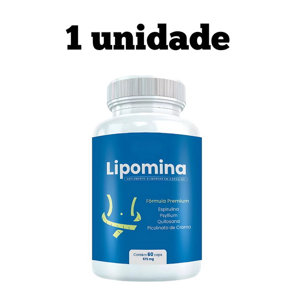 Lipomina 60cp - A Solução Para Gordura Localizada - Promoção Exclusiva + Frete Grátis