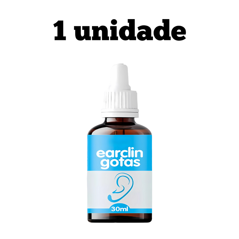 Earclin Gotas Original 30ml - Volte a Ouvir Com Clareza - Promoção Exclusiva + Frete Grátis