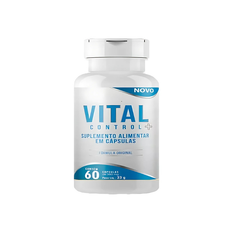 Vital Control Original 60cp - Acabe com os Picos de Glicose! - Promoção Exclusiva + Frete Grátis