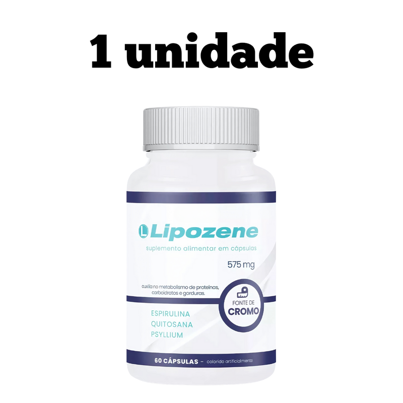 Lipozene 60cp - A Solução Para Gordura Localizada - Promoção Exclusiva + Frete Grátis