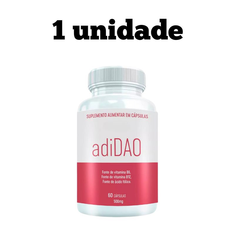 AdiDAO Original 60cp - A Suplementação Que Seu Corpo Precisa - Promoção Exclusiva + Frete Grátis