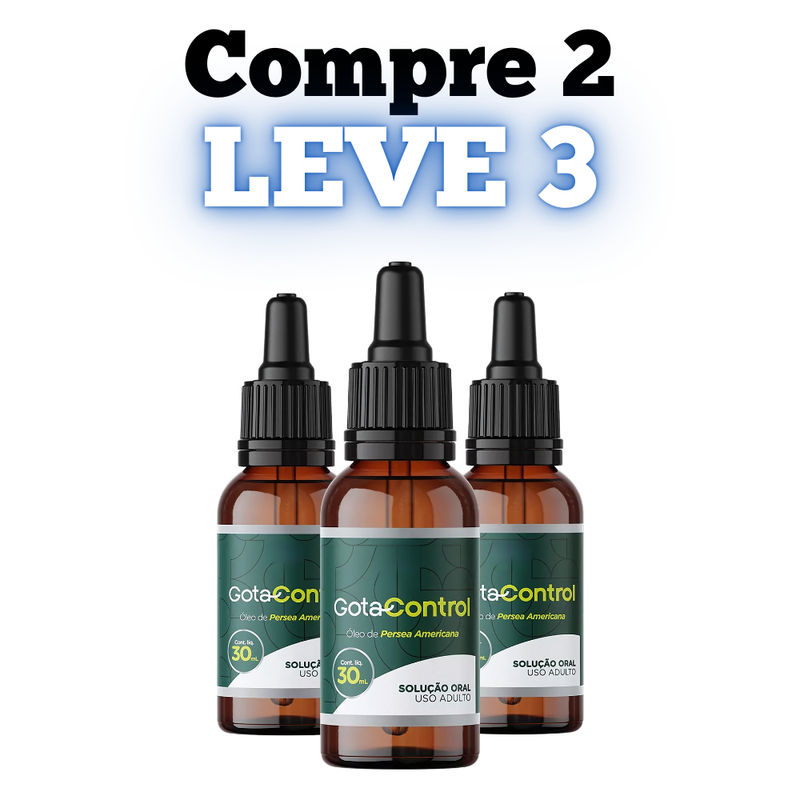 Gota Control Original 30ml - Acabe com os Picos de Glicose! - Promoção Exclusiva + Frete Grátis