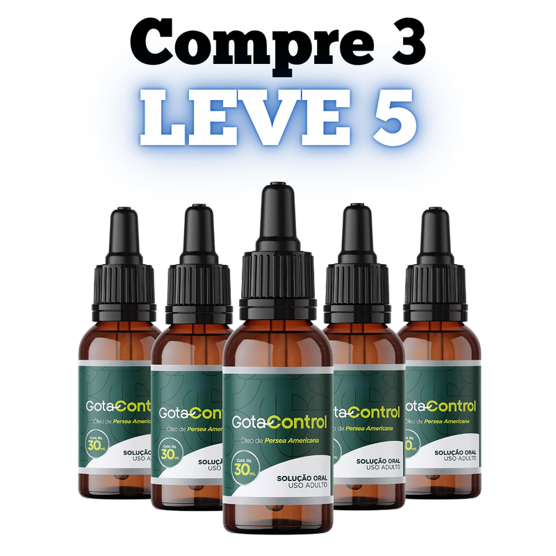 Gota Control Original 30ml - Acabe com os Picos de Glicose! - Promoção Exclusiva + Frete Grátis