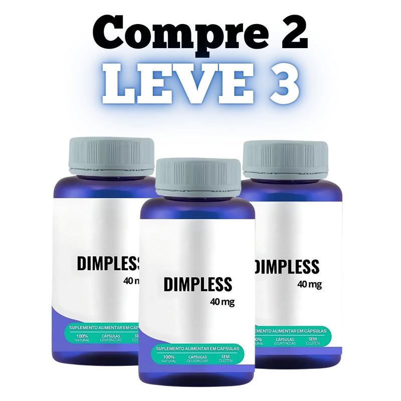 Dimpless Original 30cp - Combate da Celulite - Promoção Exclusiva + Frete Grátis