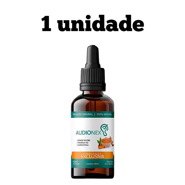 Audionex Original 30ml - O Alívio Que Sua Audição Precisa - Promoção Exclusiva + Frete Grátis