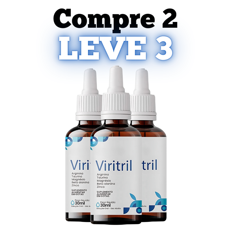 Viritril Original 30ml - Intensifique Seus Momentos Íntimos! - Promoção Oficial com Frete Grátis