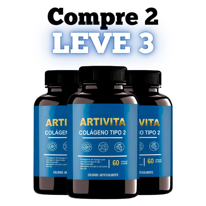 Artivita Original 60cp - O Alívio Que Suas Articulações Precisam - Promoção Exclusiva + Frete Grátis