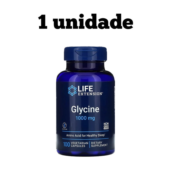 Glycine Original 100cp - Relaxamento e Sono de Qualidade - Promoção Exclusiva + Frete Grátis