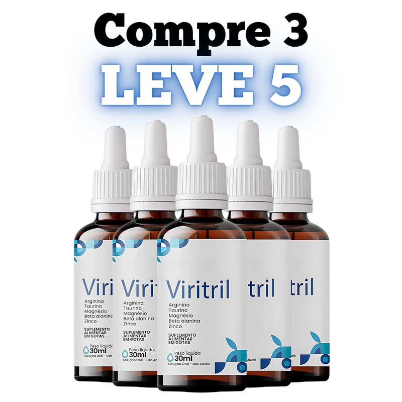 Viritril Original 30ml - Intensifique Seus Momentos Íntimos! - Promoção Oficial com Frete Grátis