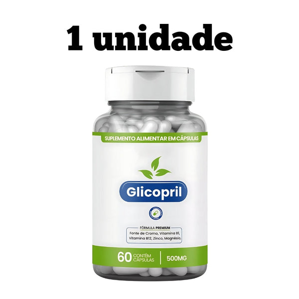 Glicopril Original 60cp - Alívio dos Sintomas da Diabetes - Promoção Exclusiva + Frete Grátis