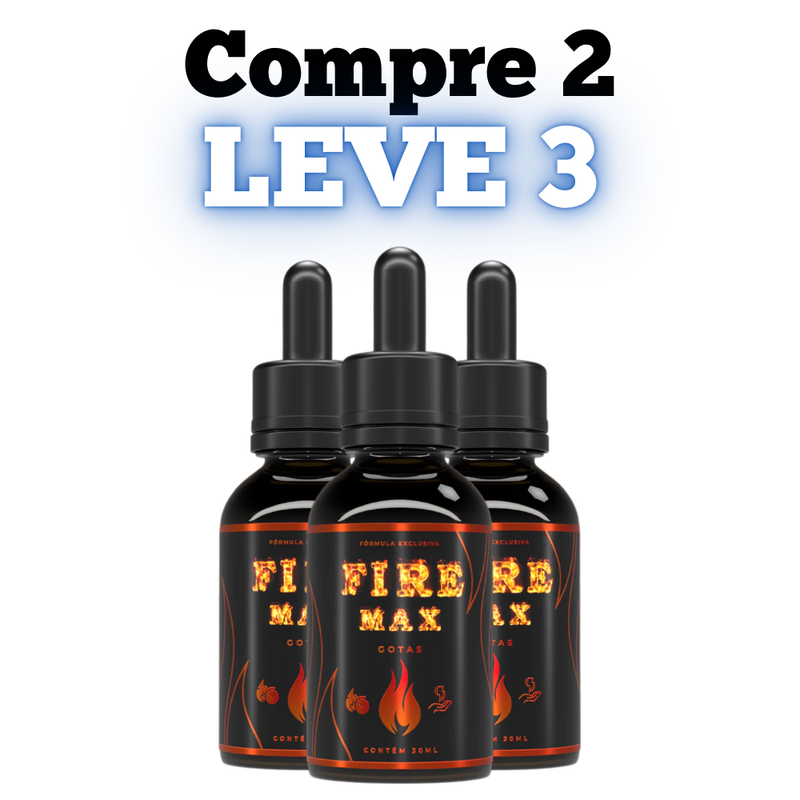 Fire Max Original 30ml - Intensifique Seus Momentos Íntimos! - Promoção Oficial com Frete Grátis