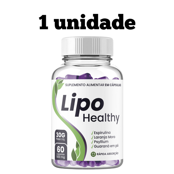 Lipo Healphy Original 60cp - A Solução Para o Seu Controle de Peso! - Promoção Exclusiva + Frete Grátis