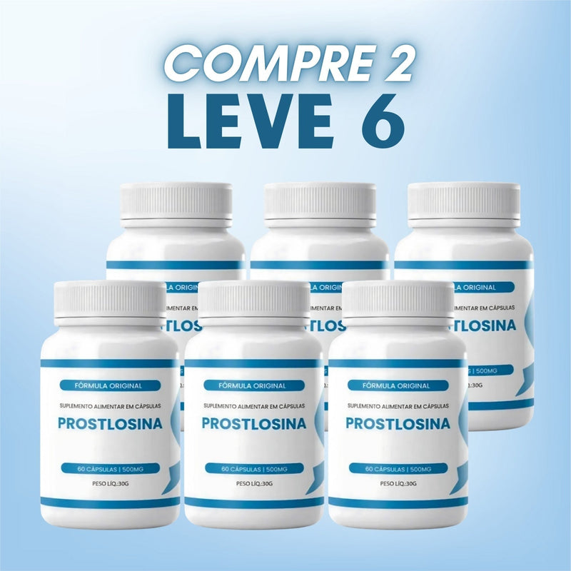 Promoção Oficial 50% Off - Prostlosina 500mg . - Frete Grátis Somente Hoje