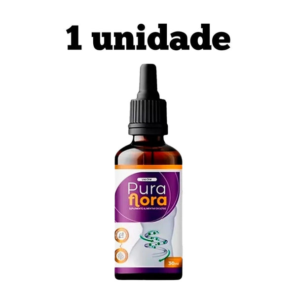 Pura Flora Original 30ml - O Cuidado Que Seu Intestino Merece! - Promoção Exclusiva + Frete Grátis