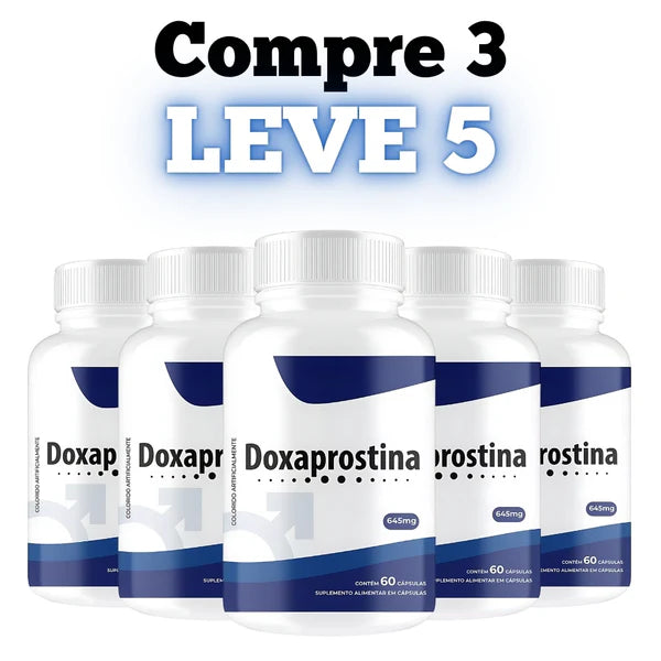 Doxaprostina Original 60cp - A Solução Para Sua Próstata - Promoção Exclusiva + Frete Grátis