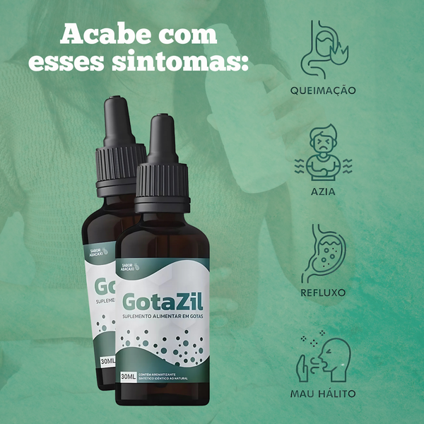 Gotazil Original 30ml - A Solução Para o Seu Estômago - Promoção Exclusiva + Frete Grátis