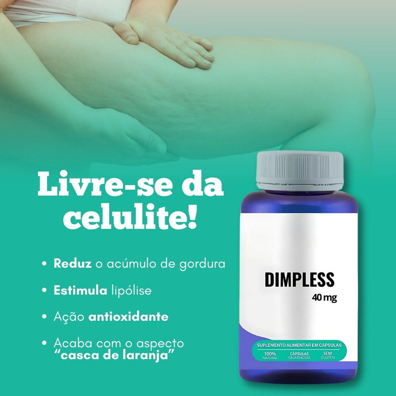 Dimpless Original 30cp - Combate da Celulite - Promoção Exclusiva + Frete Grátis