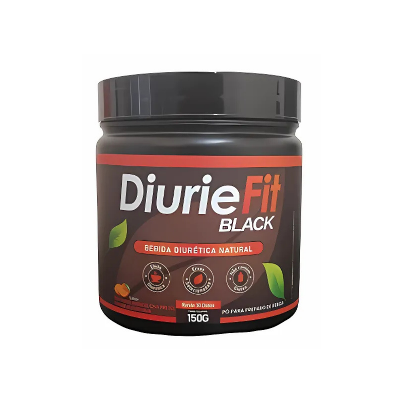 Diurie Fit Black Original 150g - A Solução Para Reduzir Peso com Saúde - Promoção Exclusiva + Frete Grátis