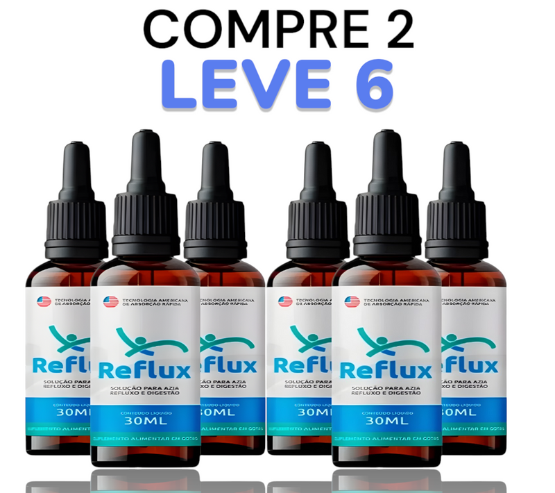 Reflux Original 30ml - Acabe de Vez Com o Refluxo! - Promoção Exclusiva + Frete Grátis