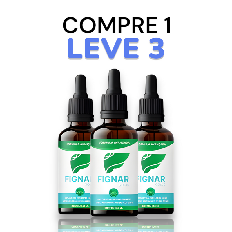 Fignar Gotas Original 30ml - O Aliado Para Recuperar Seu Fígado! - Promoção Exclusiva + Frete Grátis