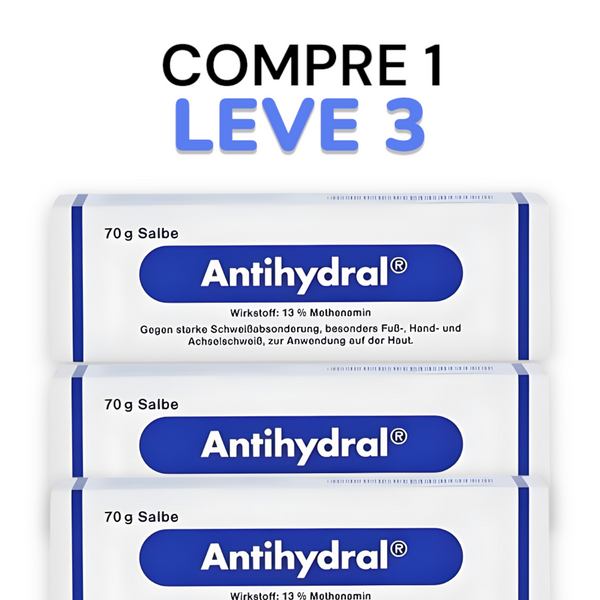 Antihydral Original 70g - O Fim do Suor Excessivo - Promoção Exclusiva + Frete Grátis